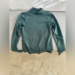 Abercrombie & Fitch Dark Green Turtleneck bodysuit